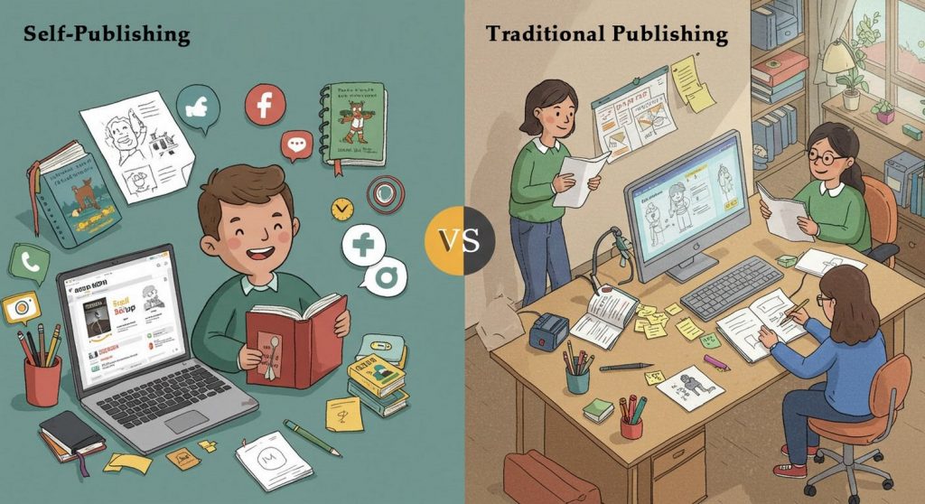 Traditional vs. Self-Publishing: Pick Your Path